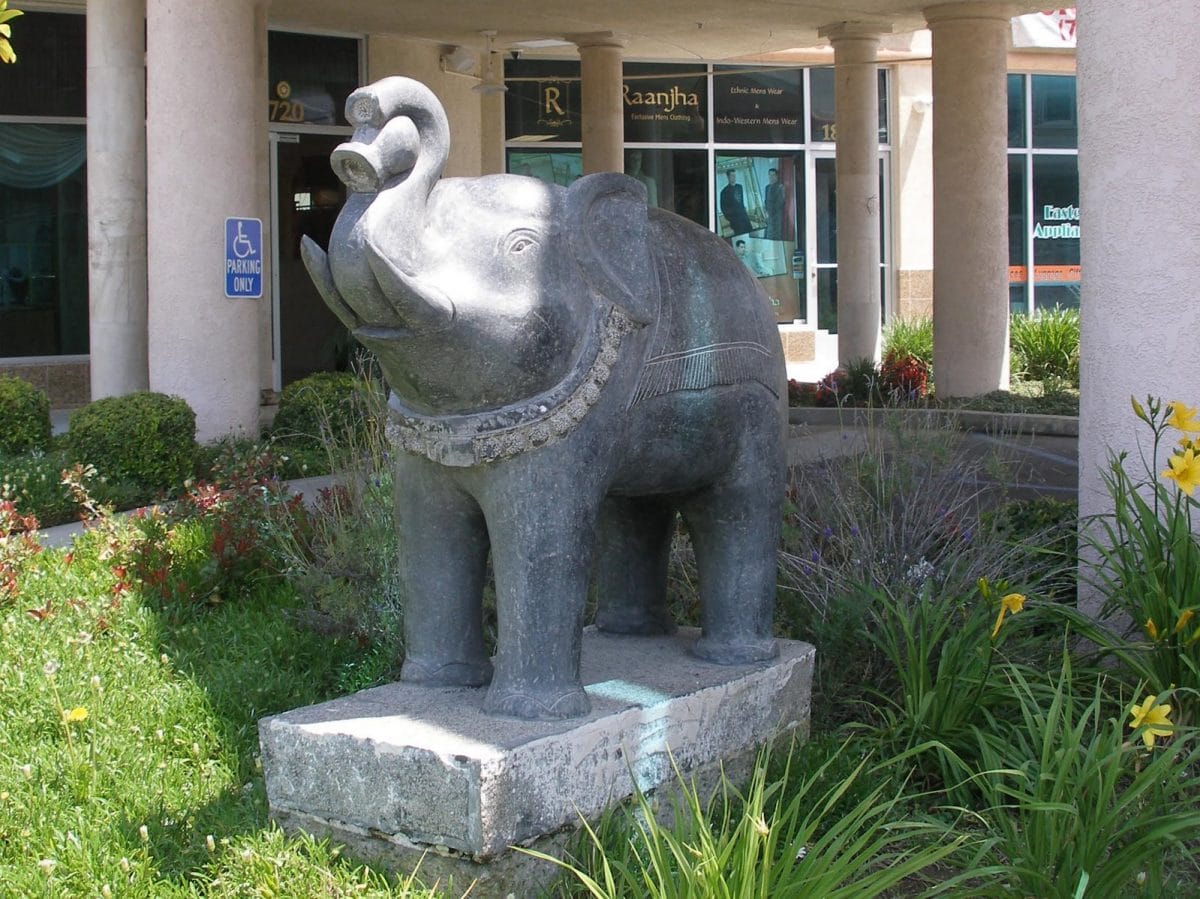 Elephant Statue Little India