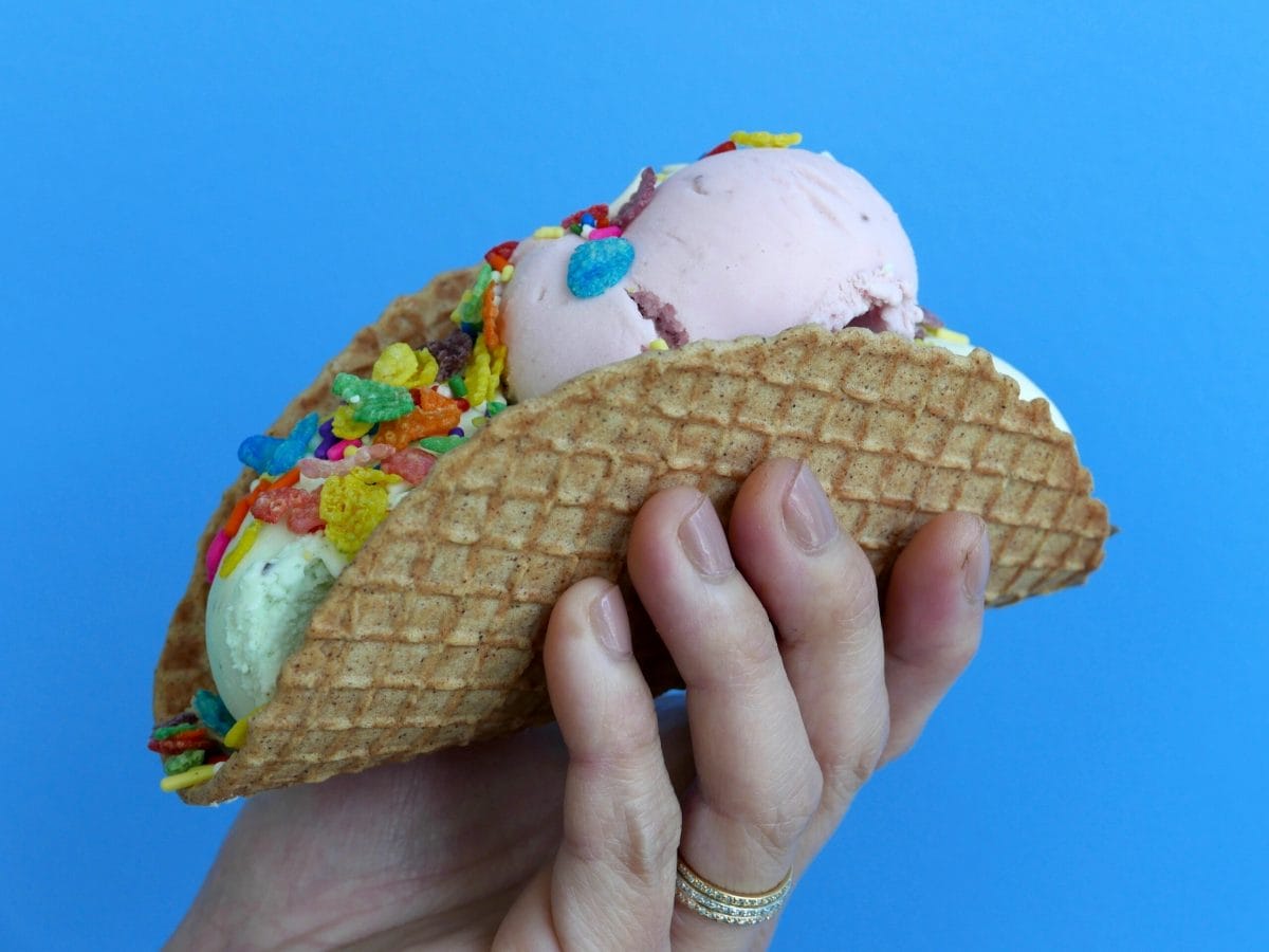 Ice Cream Taco Los Angeles